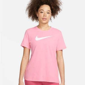Nike Dri Fit Women’s Tee, Light Pink Size XL